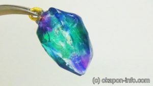 レジンでオーロラ加工の手順6