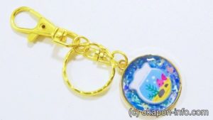 レジンでキーホルダーの作り方手順5