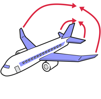 ストロー飛行機説明