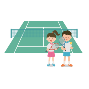テニスコートサイズを図解で超わかりやすく解説 名称やヤード表記も 子供と一緒に楽しく遊べる手作りおもちゃ